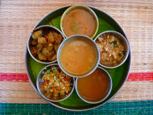 Taste of India Thali Plate